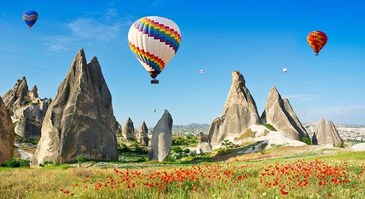 Globos en Capadocia