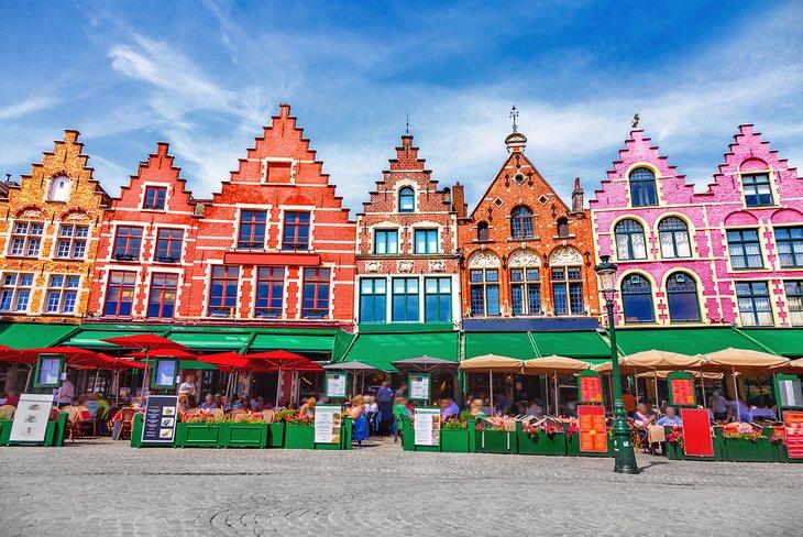 Place Markt à Bruges