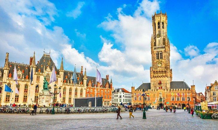 La tour Belfort à Bruges