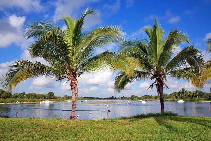 Ski nautique au Quiet Waters Park