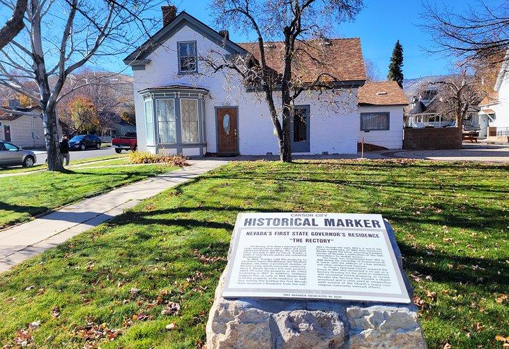 Casa histórica en el Kit Carson Trail