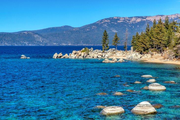 Chimney Beach, Lago Tahoe