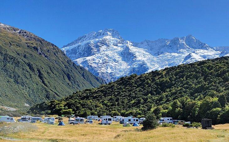 Camping en la Villa Aoraki / Monte Cook