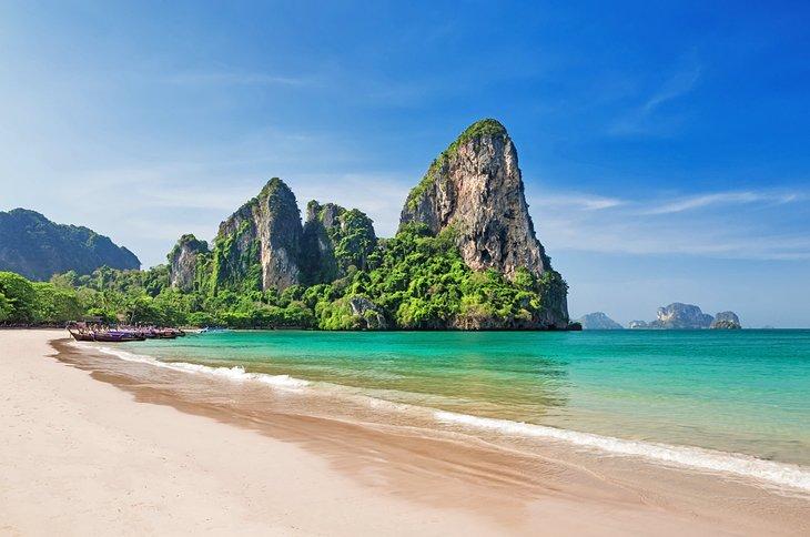 Increíblemente hermosa Playa Railay