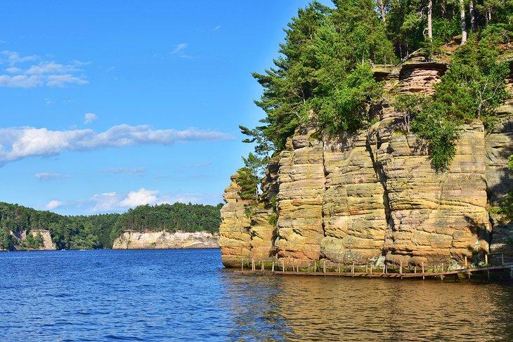Acantilados de Wisconsin Dells