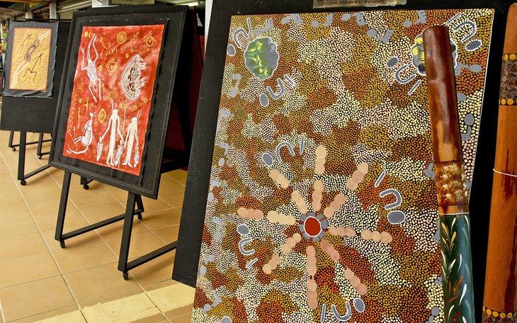 Art aborigène à Kuranda