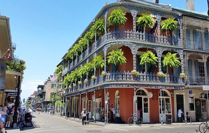 El Barrio Francés en Nueva Orleans