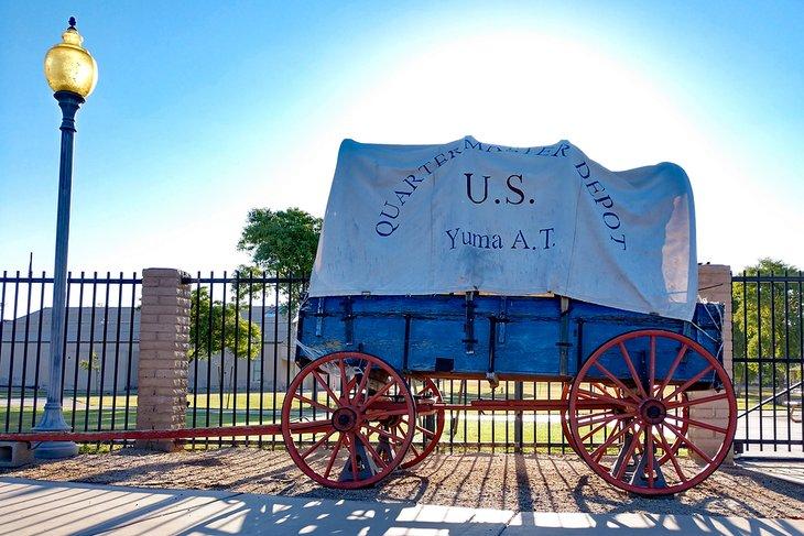 Depósito de Abastecimiento de Yuma en el Área Nacional de Patrimonio de Yuma Crossing