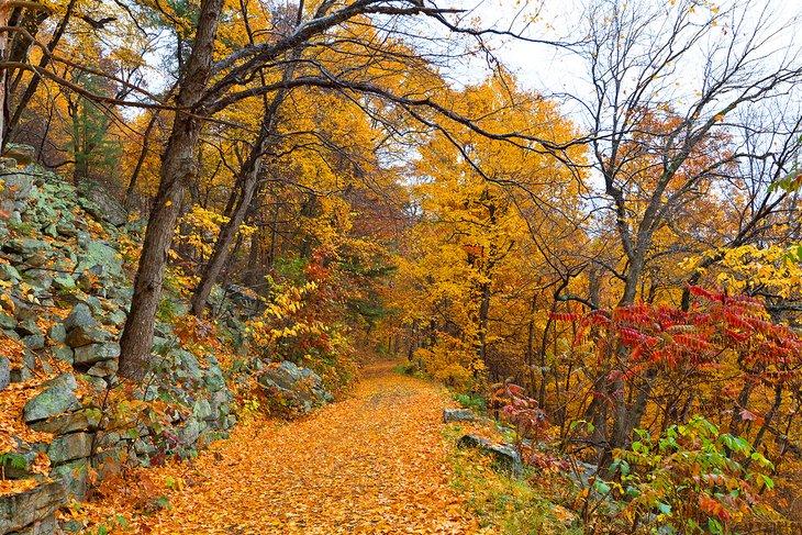 El Mohonk Preserve en otoño