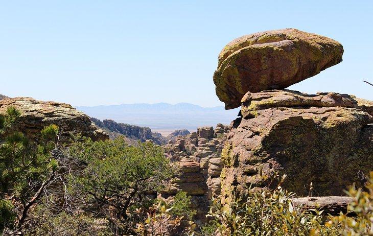 Monumento Nacional Chiricahua, Camping Bonita Canyon