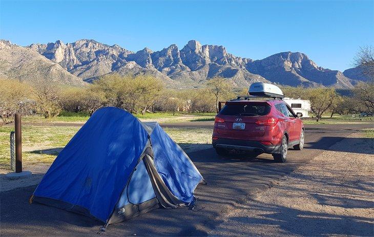 Parque Estatal Catalina, Camping A