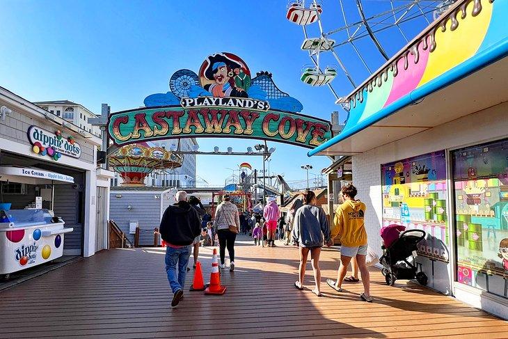 Playland's Castaway Cove en Ocean City, NJ