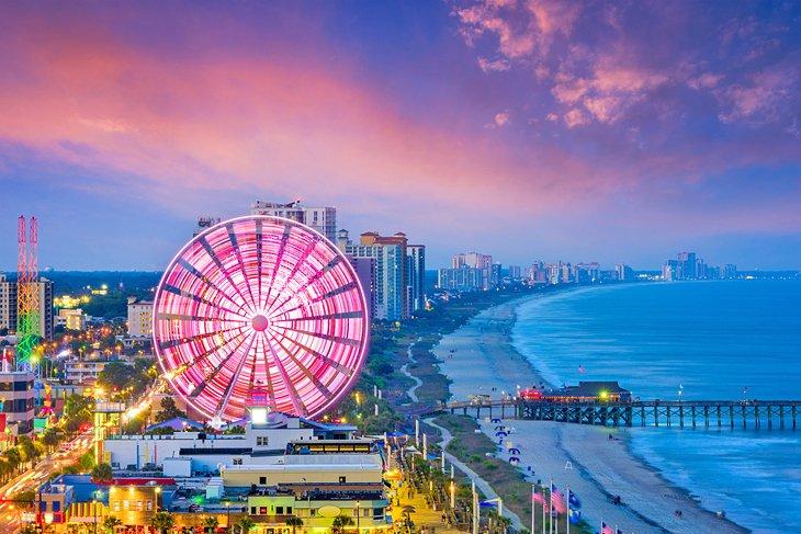 Myrtle Beach al atardecer