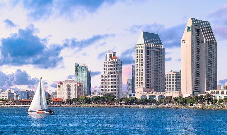 Navegando en la Bahía de San Diego