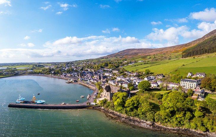 Vista aérea de Carlingford