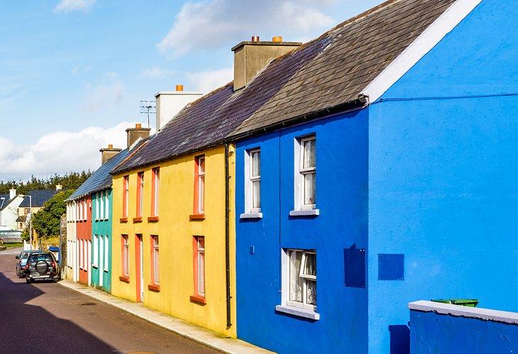 Casas coloridas en Eyeries