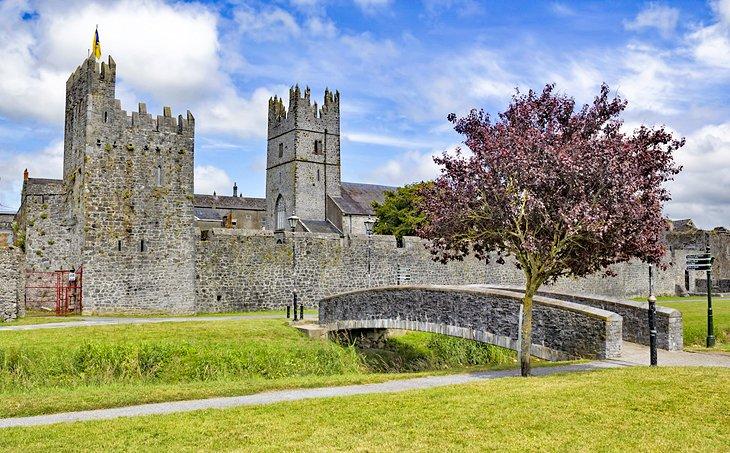 Murallas medievales en la aldea de Fethard