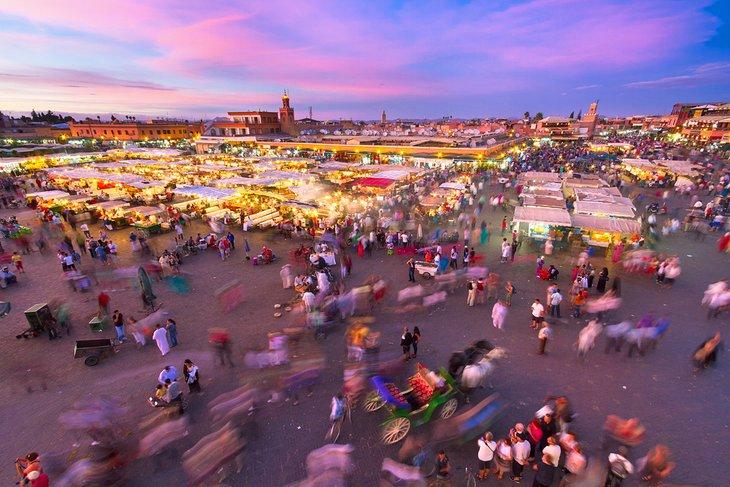 Djemaa El-Fna, Marrakesch