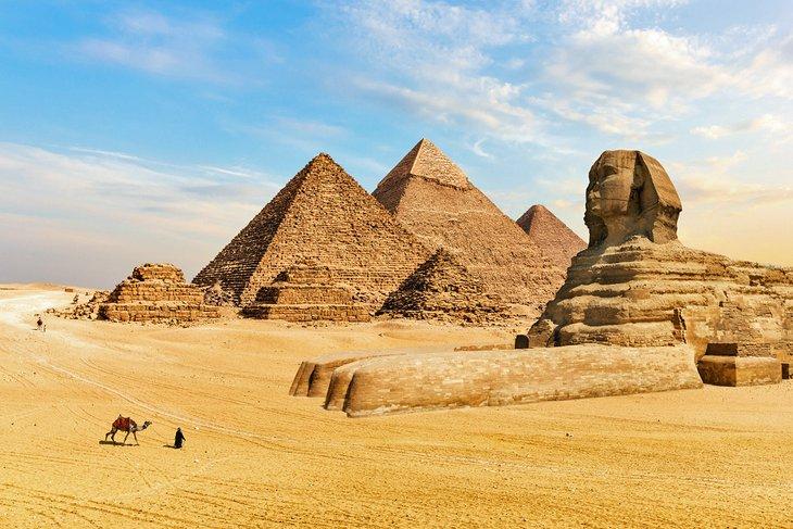 Die Pyramiden von Gizeh und die Große Sphinx