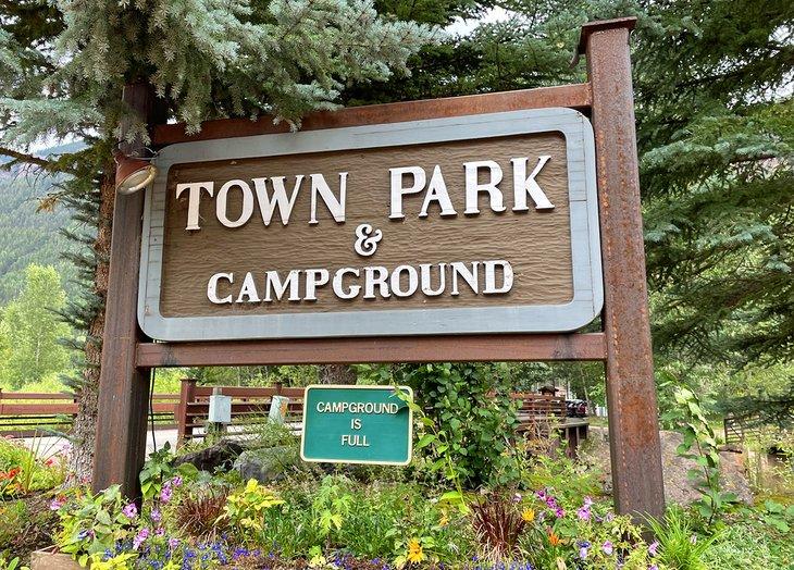 Camping en Telluride Town Park