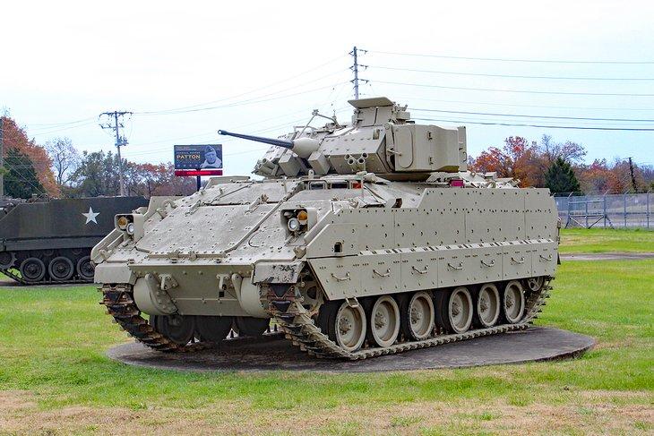 Bradley Kampffahrzeug im General George Patton Museum of Leadership in Fort Knox