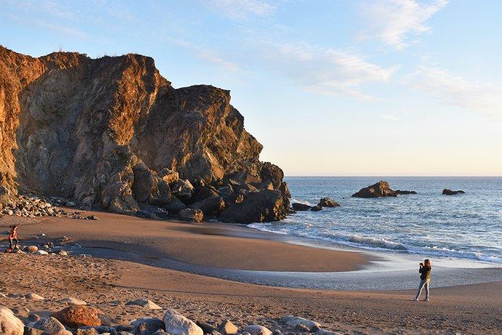 Playa en Limekiln State Park