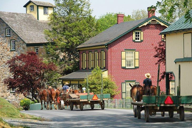 Carros Amish en Pennsylvania