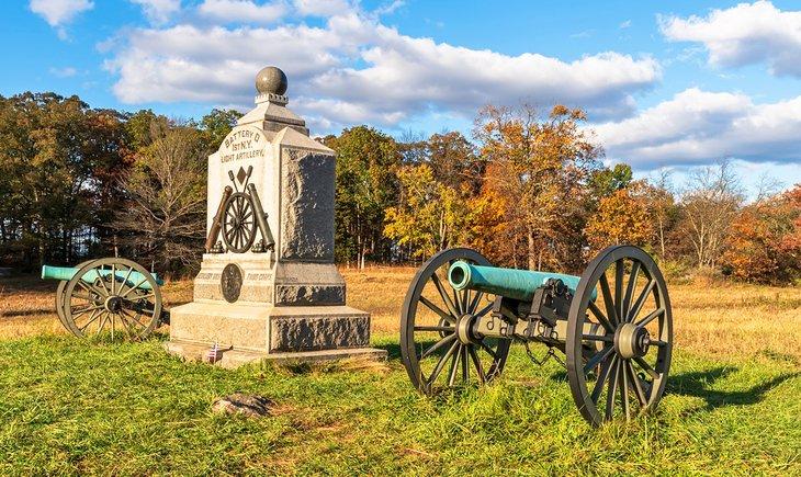 Parque Militar Nacional de Gettysburg