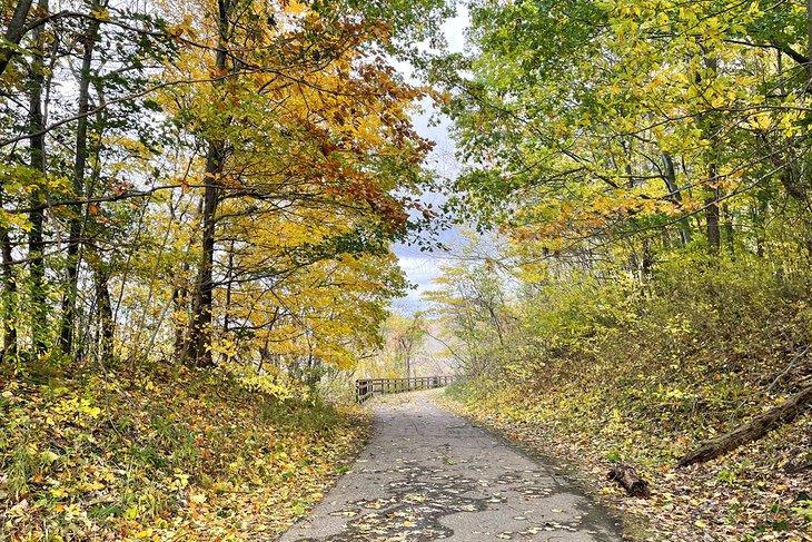Herbstfarben am Kal Haven Trail