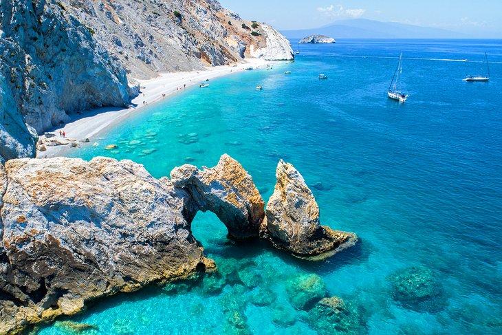 Playa Lalaria en Skiathos