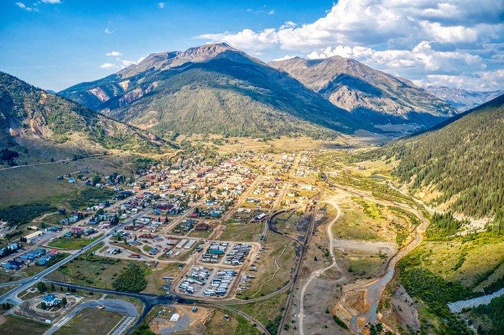 Vista aérea de Silverton