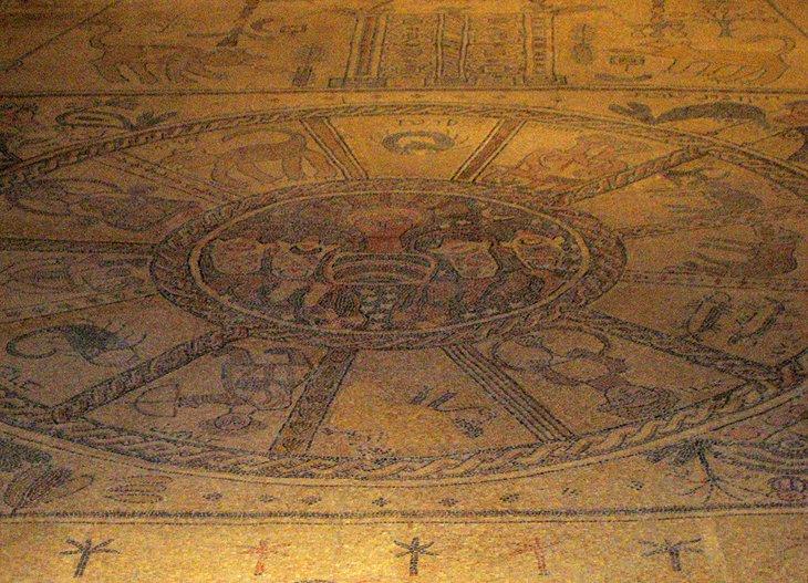 Mosaik in der Beit Alpha Synagoge