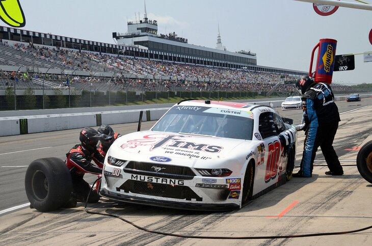 Parada en el Pocono Raceway