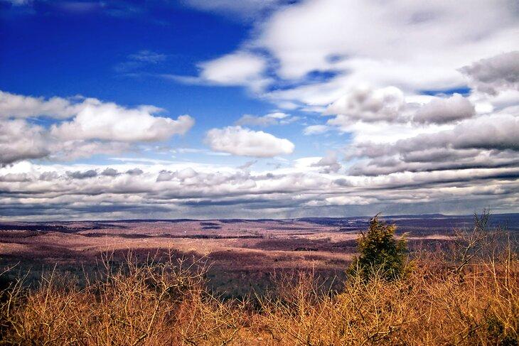 Vista desde el Parque Estatal Big Pocono