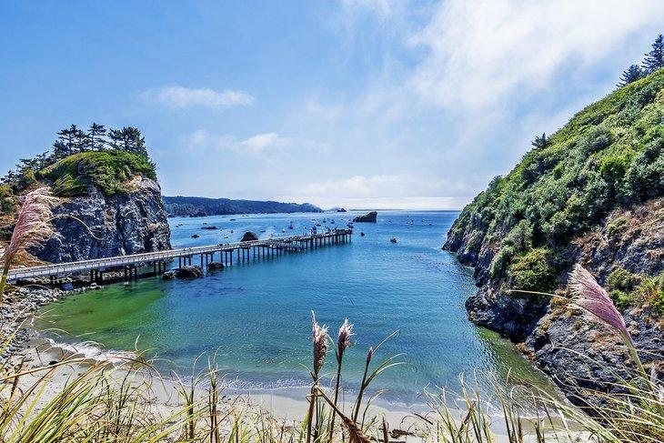 Trinidad Pier und Trinidad Hafen