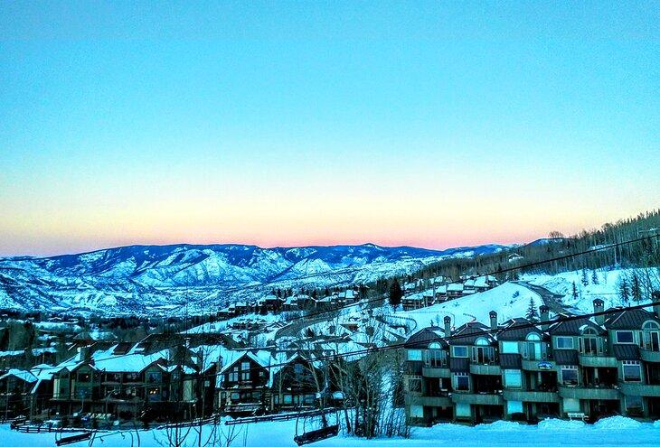 Aspen en hiver