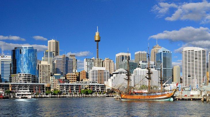 Aussicht vom Darling Harbour