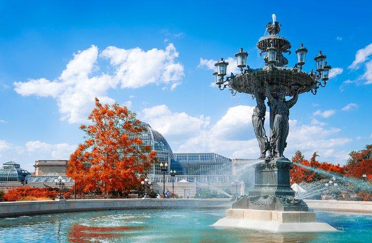 La Fuente de Luz y Agua en el Parque Bartholdi
