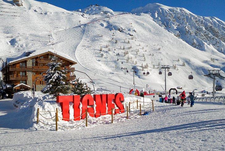 Skigebiet Tignes in Frankreich