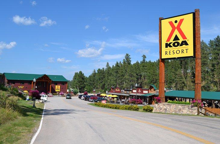 Mount Rushmore KOA en Palmer Gulch Resort