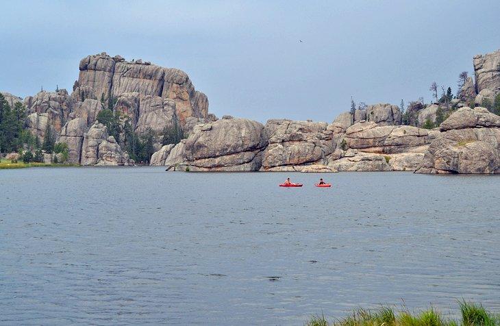 Campamento Lago Sylvan, Parque Estatal de Custer