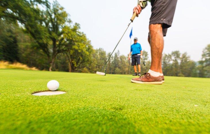 Golfers Freude