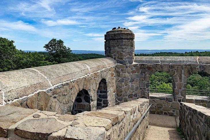 Torre de observación en el Parque Estatal Sleeping Giant