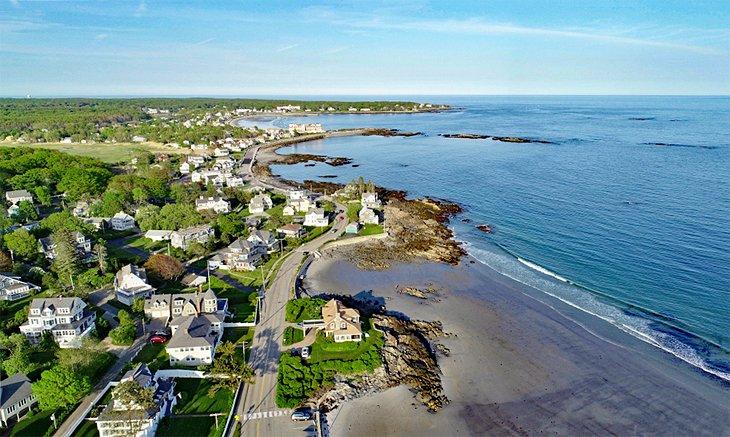 Hermosas casas en la playa de Kennebunkport