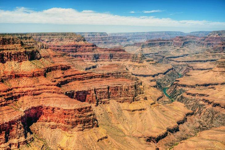 Blick auf den Grand Canyon von Pima Point