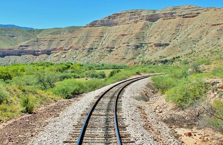 Verde Canyon Railroad durch Arizona