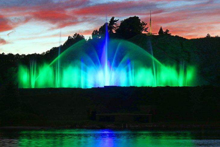 Grand Haven Musikalische Brunnen