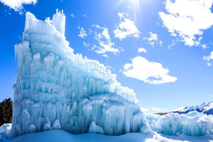 Los Castillos de Hielo en Dillon, Colorado