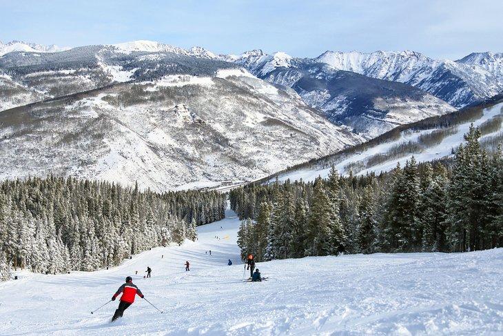 Esquiando en Vail