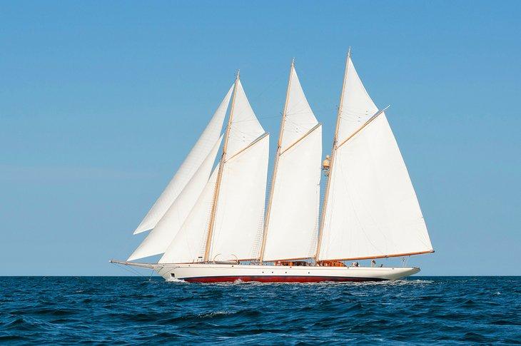 Windjammer-Kreuzfahrt in Maine